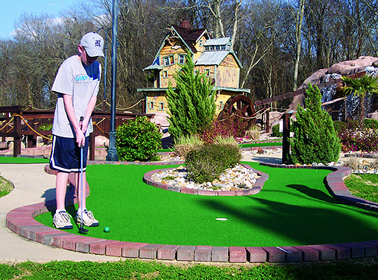 Miniature Golf at Party Central in Bossier City, LA